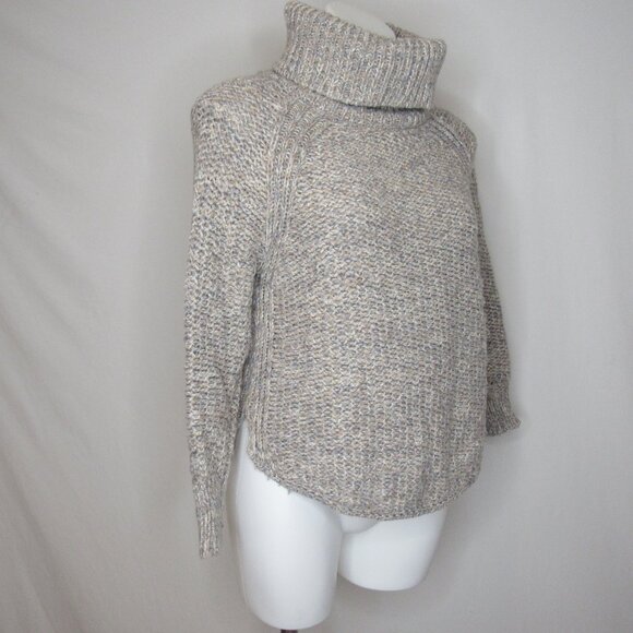 Prana CALLISTO Oatmeal Turleneck Sweater Women's S Small - Picture 4 of 9